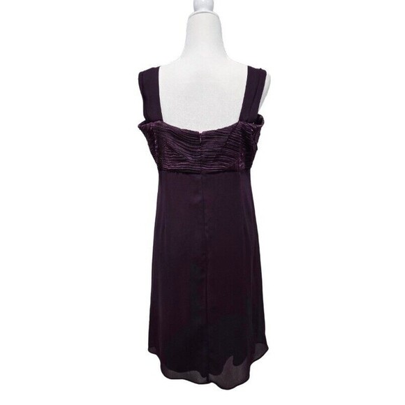 R&M Richards 2 Piece Dress Size 18 Purple Cocktail/Mother of Bride Bolero Jacket - Picture 7 of 13